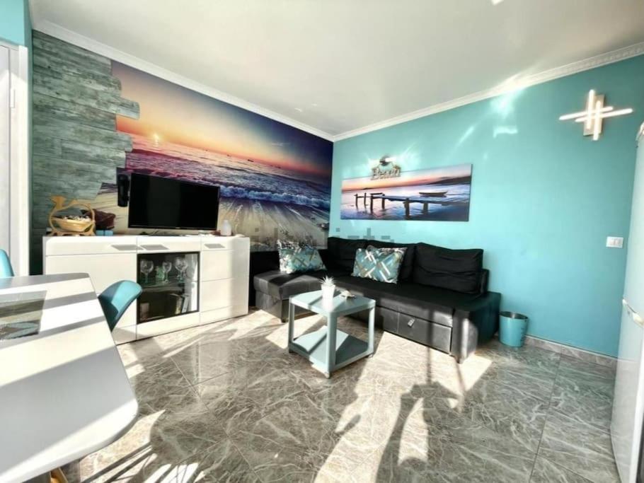 Traumhafte Wohnung Mit Panoramablick Und Pool Playa del Inglés Buitenkant foto