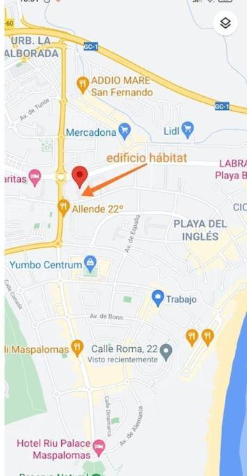 Traumhafte Wohnung Mit Panoramablick Und Pool Playa del Inglés Buitenkant foto